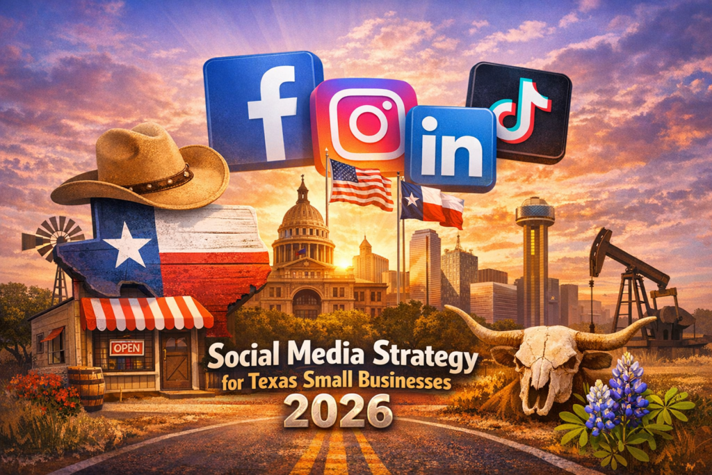 social media tips small businesses Texas 2026