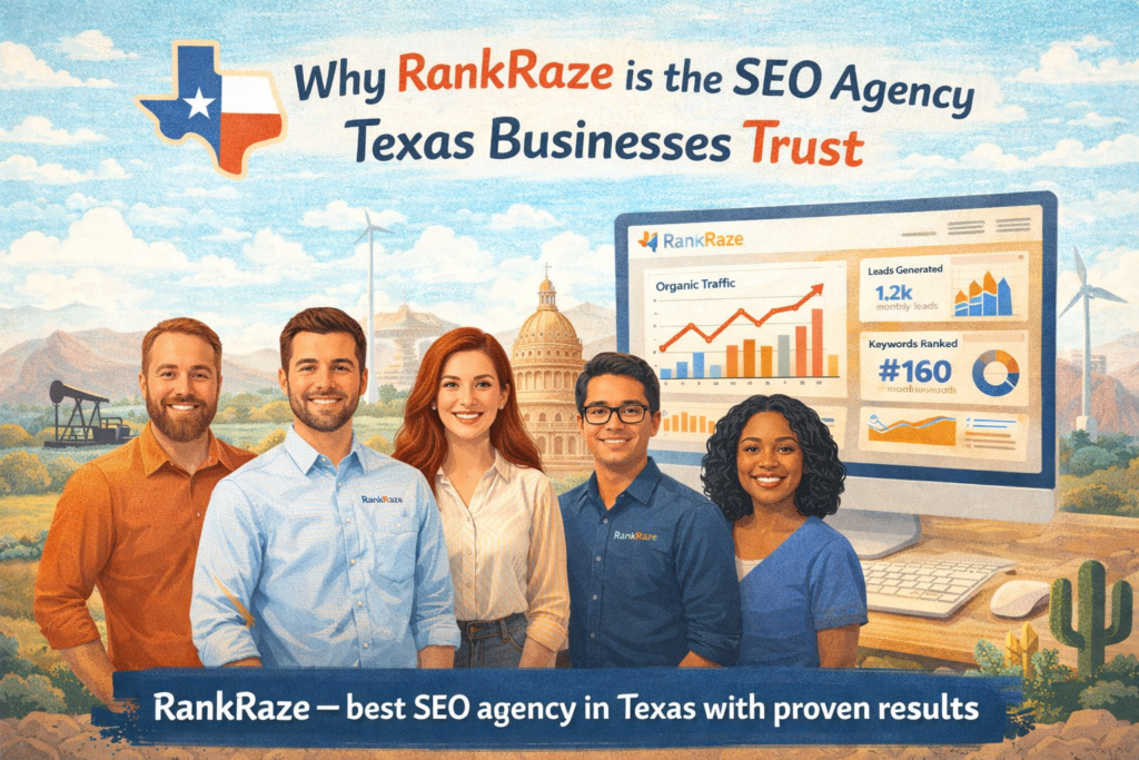 ankRaze — best SEO agency in Texas with proven results
