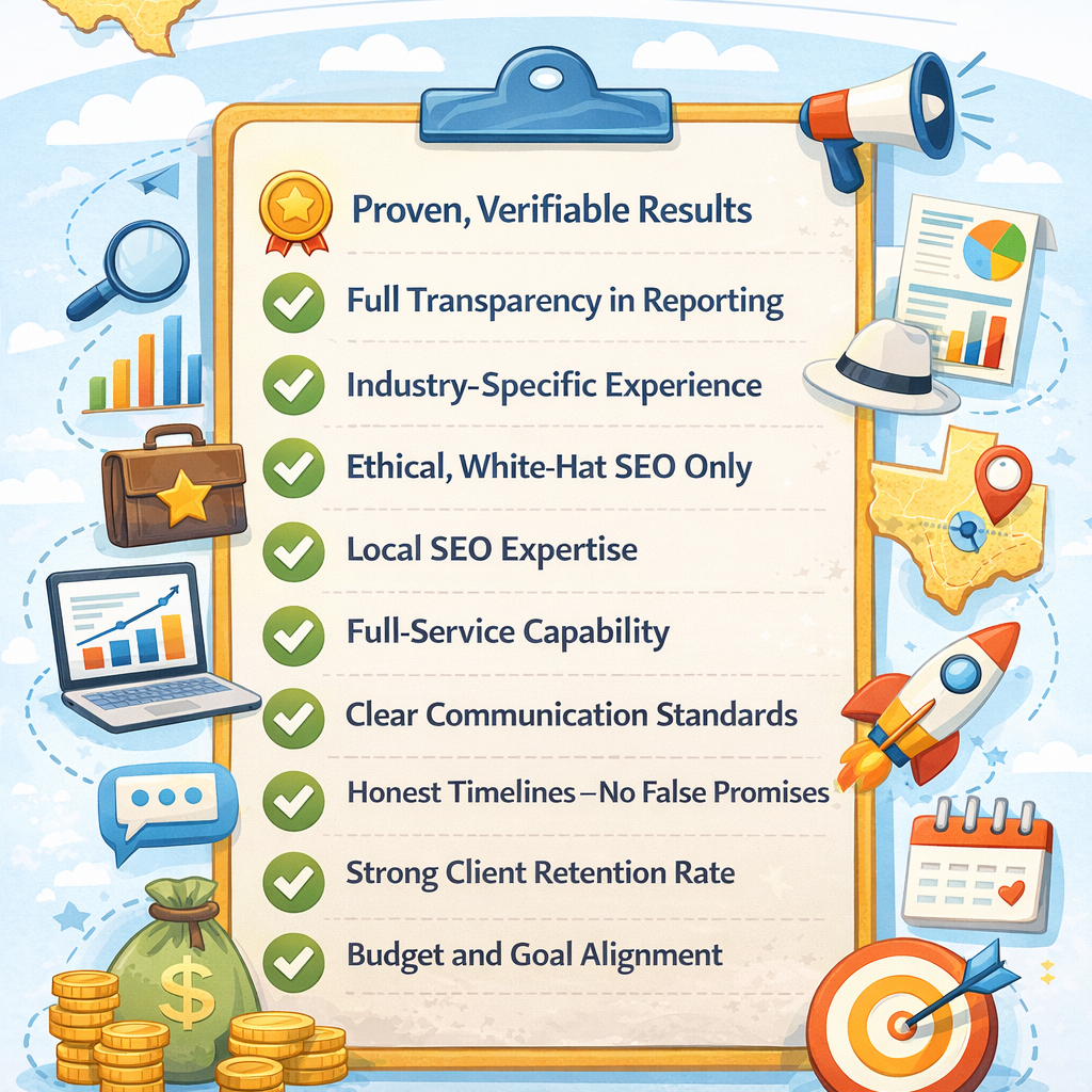 How to evaluate a top SEO agency in Texas